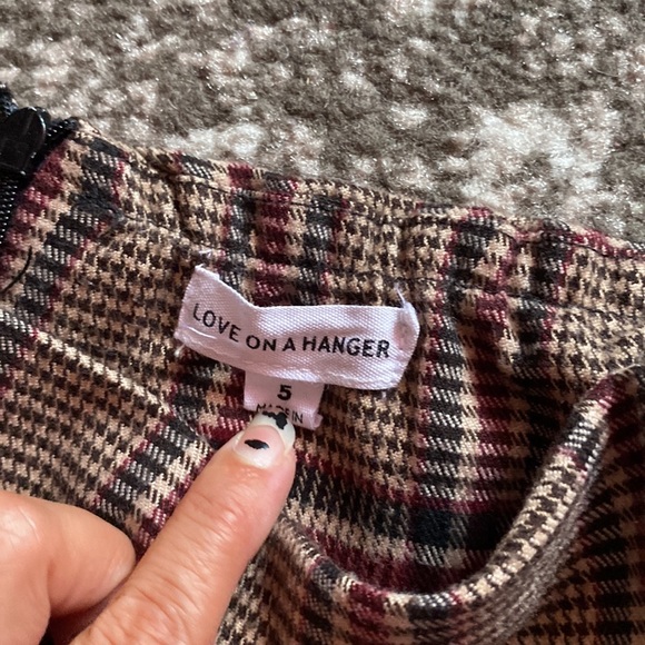 🎈 2 for $15 Plaid mini skirt ♥️ - Picture 4 of 8